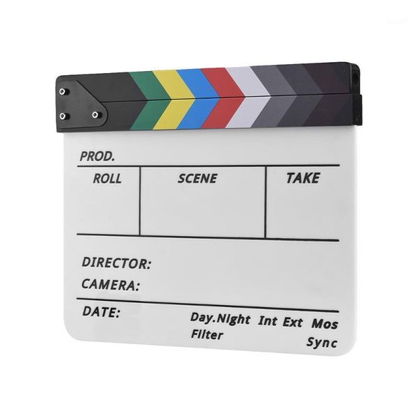 lighting & studio accessories professional video scene acrylic clapperboard clap board director tv movie1
lighting & studio accessories professional video scene acrylic clapperboard clap board director tv movie1