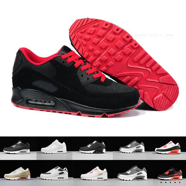 2019 new 90 trainer shoes classic men women 90 sports shoes black red white air cushion designer air90 sneakers pcc8s
2019 new 90 trainer shoes classic men women 90 sports shoes black red white air cushion designer air90 sneakers pcc8s