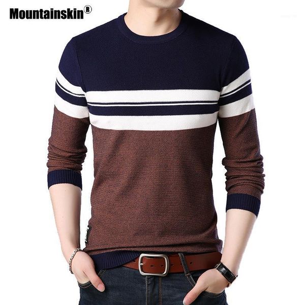 mountainskin mens pullover autumn wool slim fit knitted sweater o-neck striped mens brand clothing casual pull homme sa6881, White;black
mountainskin mens pullover autumn wool slim fit knitted sweater o-neck striped mens brand clothing casual pull homme sa6881, White;black