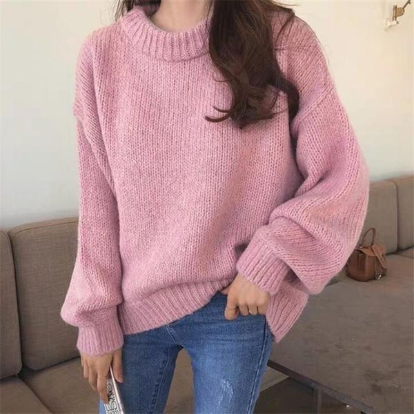 2020 new autumn winter women sweaters pullovers warm minimalist knitting elegant casual loose ladies sw88701, White;black
2020 new autumn winter women sweaters pullovers warm minimalist knitting elegant casual loose ladies sw88701, White;black