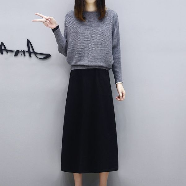 8ika7 autumn 2020 new long short knitted sweater women's loose western style suit casual skirt large size two-piece sweater long skirt, Gray
8ika7 autumn 2020 new long short knitted sweater women's loose western style suit casual skirt large size two-piece sweater long skirt, Gray
