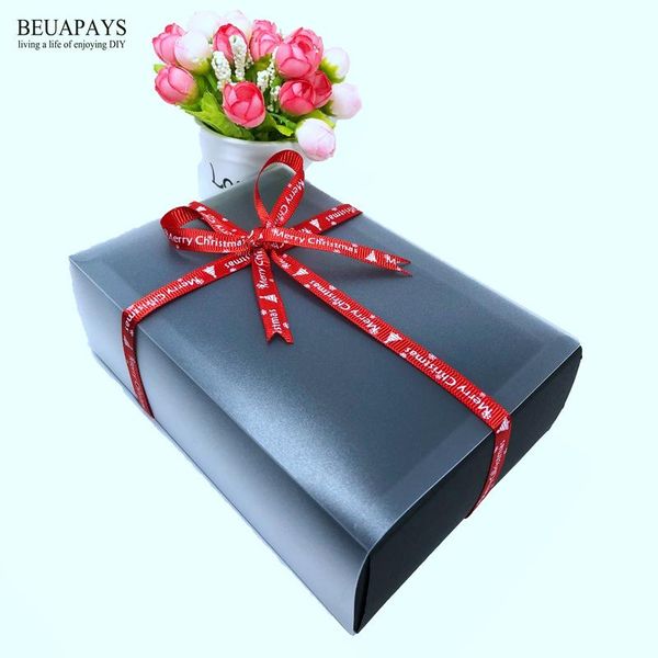 6pcs merry christmas gift box with red ribbon frosted kraft shell diy new year party favors xmas decoration for home accessories
6pcs merry christmas gift box with red ribbon frosted kraft shell diy new year party favors xmas decoration for home accessories