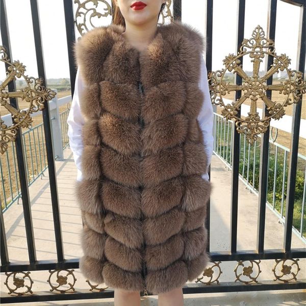 long fur vest women natural fur jacket female blue vest with zipper real coat 2020 new arrival high quality, Black
long fur vest women natural fur jacket female blue vest with zipper real coat 2020 new arrival high quality, Black