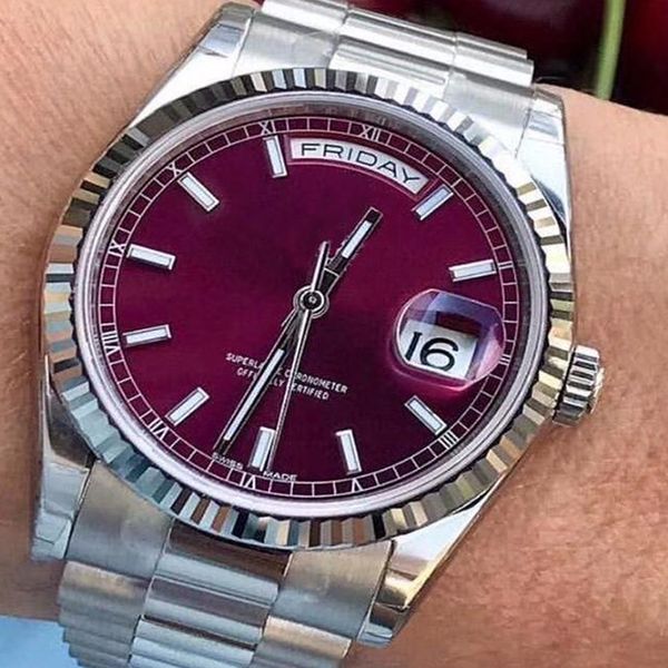 2020 red outdoor 41mm dial automatic winding men's watch sapphire crystal luxury fashion watch day date men's luxury watch, Slivery;brown
2020 red outdoor 41mm dial automatic winding men's watch sapphire crystal luxury fashion watch day date men's luxury watch, Slivery;brown