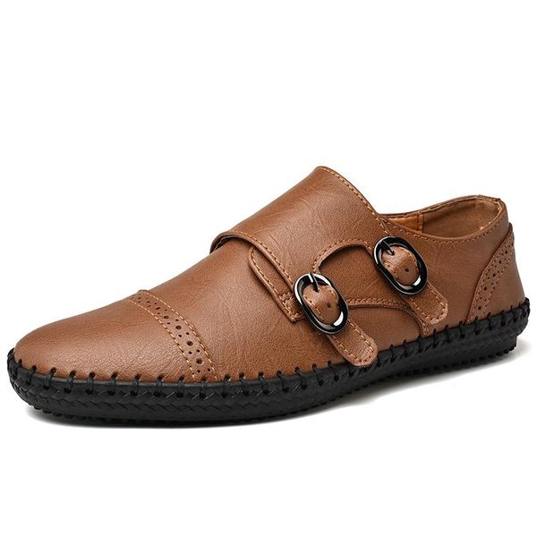 2020 leather men's shoes male casual shoes breathable loafers leather flat zapatos hombre design loafers men, Black
2020 leather men's shoes male casual shoes breathable loafers leather flat zapatos hombre design loafers men, Black