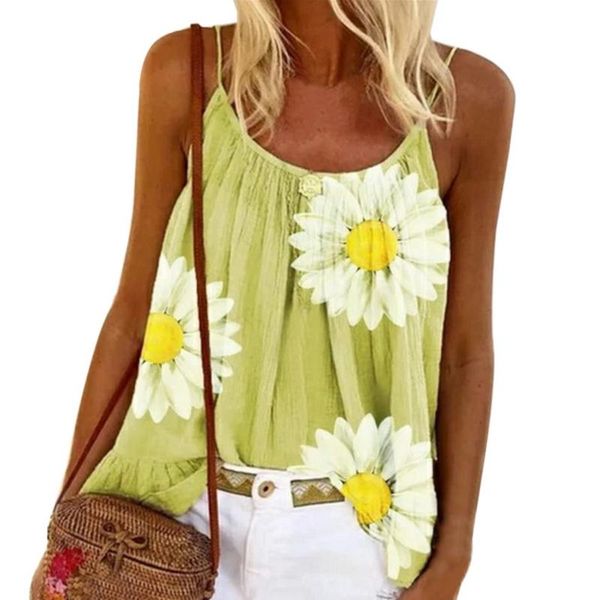 littlerossa 2021 casual daisy print blouse sleeveless halter shirt blouse summer women straps beach shirt blusas, White
littlerossa 2021 casual daisy print blouse sleeveless halter shirt blouse summer women straps beach shirt blusas, White