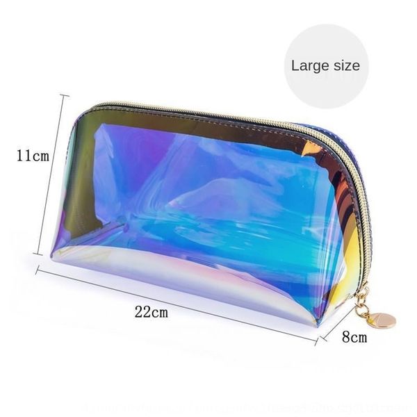 lihhs new laser shell thickened tpu cosmetic storage shell transparent waterproof dazzling storage wash bag semicircle color bag ntrh5
lihhs new laser shell thickened tpu cosmetic storage shell transparent waterproof dazzling storage wash bag semicircle color bag ntrh5