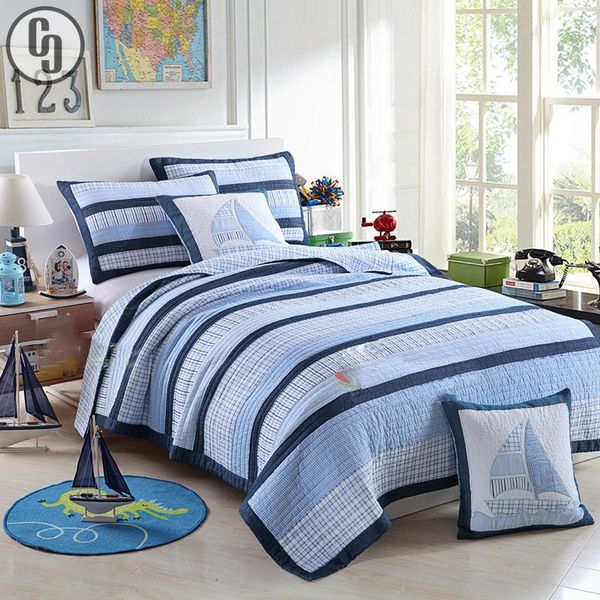 gxc blue patchwork quilt set 2pc twin size kids cotton quilts ocean style quilted bedspread bed cover shams coverlet set bedding
gxc blue patchwork quilt set 2pc twin size kids cotton quilts ocean style quilted bedspread bed cover shams coverlet set bedding