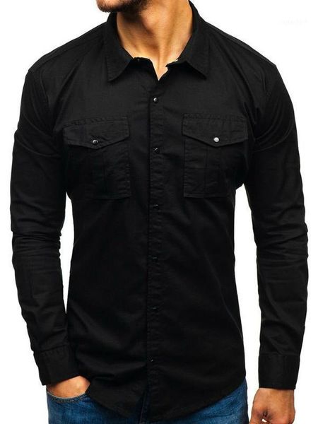 men's dress shirts mens long sleeve shirt button up business work smart formal us1, White;black
men's dress shirts mens long sleeve shirt button up business work smart formal us1, White;black