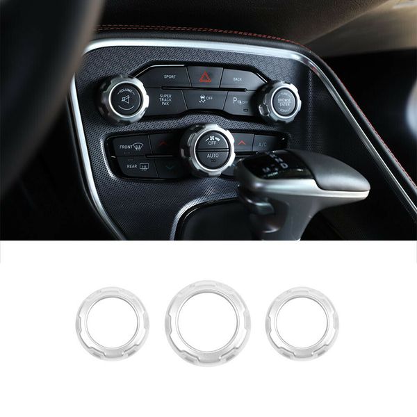 silver audio knob cover audio switch knob air conditioning switch ring for dodge challenger /charger 2015 up interior accessories
silver audio knob cover audio switch knob air conditioning switch ring for dodge challenger /charger 2015 up interior accessories