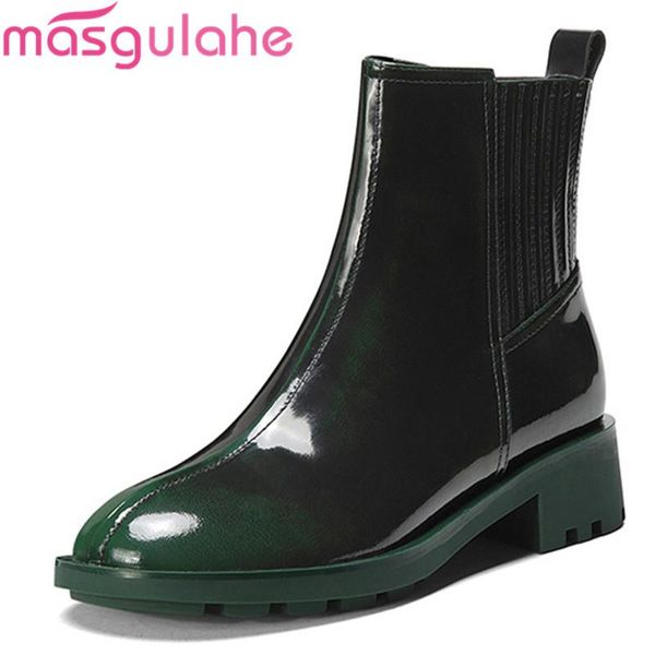boots masgulahe 2021 genuine leather square heels round toe simple ladies shoes autumn winter ankle for woman, Black
boots masgulahe 2021 genuine leather square heels round toe simple ladies shoes autumn winter ankle for woman, Black