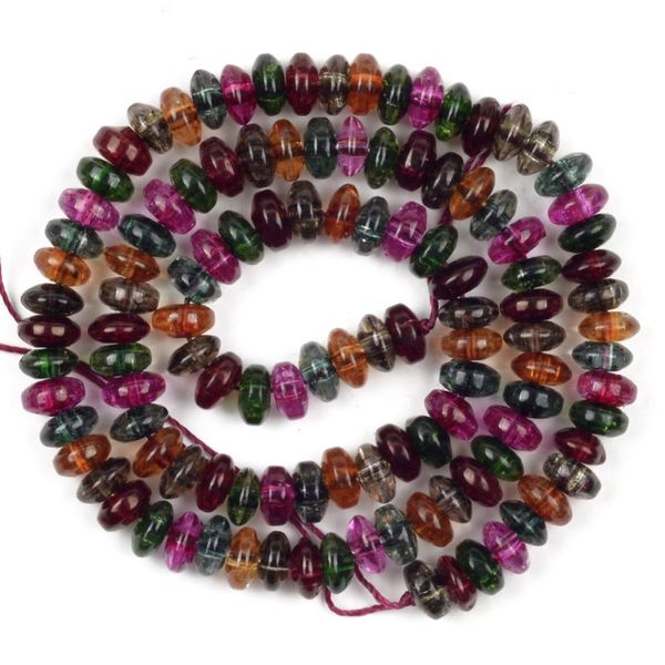 natural tourmaline explosion plated stacked stone beads round loose spacer beads for jewelry making diy handmade 6/8/9mm 
natural tourmaline explosion plated stacked stone beads round loose spacer beads for jewelry making diy handmade 6/8/9mm