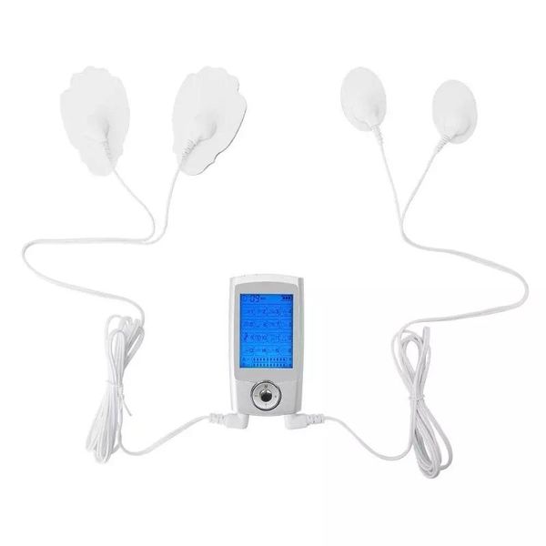 x2 dual channels 16 modes electric body massager digital tens pulse therapy muscle stimulator slimming physiotherapy massage
x2 dual channels 16 modes electric body massager digital tens pulse therapy muscle stimulator slimming physiotherapy massage
