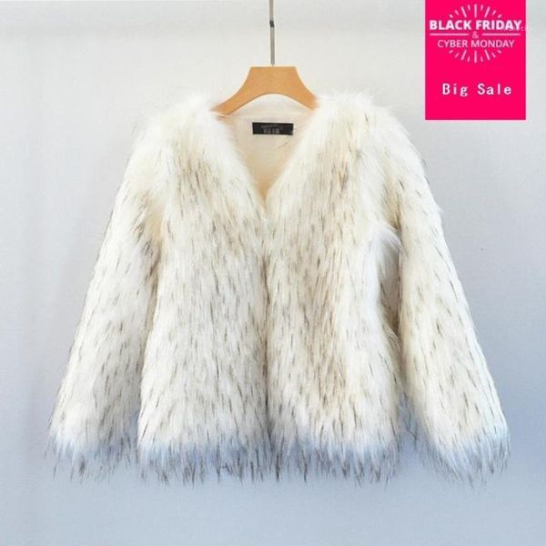 2020 winter women's jacket faux raccoon dog fur coat small fragrance long sleeve coat imitation fur slim was thin outwear l16081, Black
2020 winter women's jacket faux raccoon dog fur coat small fragrance long sleeve coat imitation fur slim was thin outwear l16081, Black