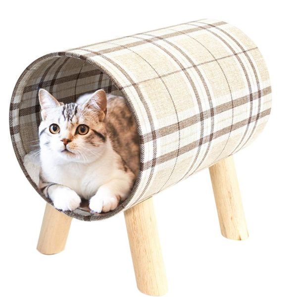 cat beds & furniture pet bed breathable durable linen cylinder house wood chair shape pets sleeping supplies tunnel toys mat products
cat beds & furniture pet bed breathable durable linen cylinder house wood chair shape pets sleeping supplies tunnel toys mat products