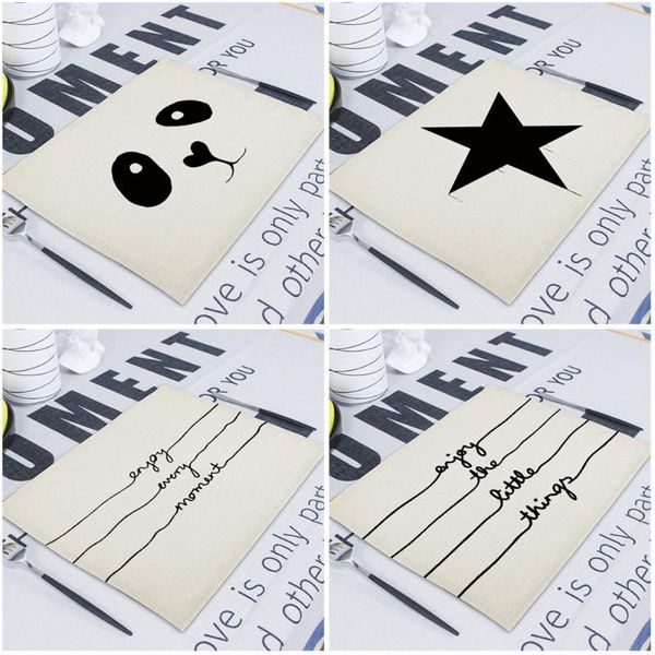 table napkin nordic letter love printed cloth mat home dinner napkins geometric towels for serviette mariage
table napkin nordic letter love printed cloth mat home dinner napkins geometric towels for serviette mariage