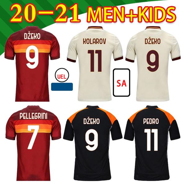 2021 totti de rossi soccer jersey zaniolo dzeko pastore kluivert 20 21 kolarov high-quality football shirt men kids kit +socks, Black;yellow
2021 totti de rossi soccer jersey zaniolo dzeko pastore kluivert 20 21 kolarov high-quality football shirt men kids kit +socks, Black;yellow