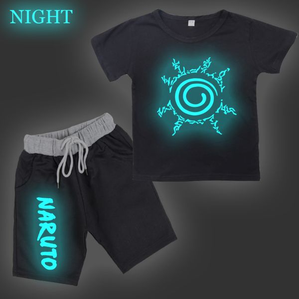 new fashion luminous children summer clothes naruto print boys girls + shorts pant clothing 2pcs sets kid baby outfits suit t200707, White
new fashion luminous children summer clothes naruto print boys girls + shorts pant clothing 2pcs sets kid baby outfits suit t200707, White