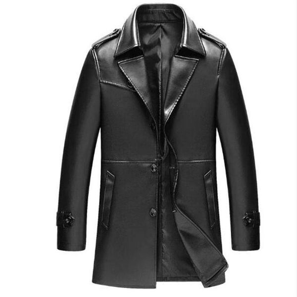 men's fur & faux 2021 mens brown jackets long coats winter dress business windbreak lapel trench pu wind coat men leather jacke, Black
men's fur & faux 2021 mens brown jackets long coats winter dress business windbreak lapel trench pu wind coat men leather jacke, Black
