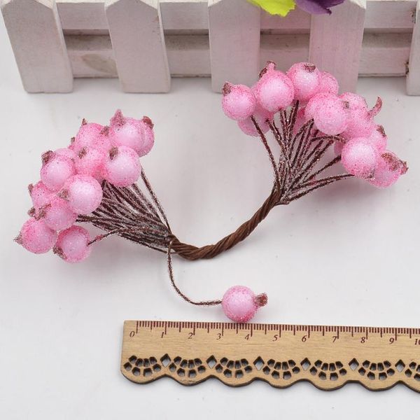 20pcs/lot 40 heads pompom stamen berry artificial flowers for wedding christmas decoration diy craft wreath scrapbook jllnmb
20pcs/lot 40 heads pompom stamen berry artificial flowers for wedding christmas decoration diy craft wreath scrapbook jllnmb