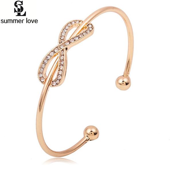 fashion jewelry crystal knot bangle bracelets womens luxury open wholesale dropshipping, Black
fashion jewelry crystal knot bangle bracelets womens luxury open wholesale dropshipping, Black