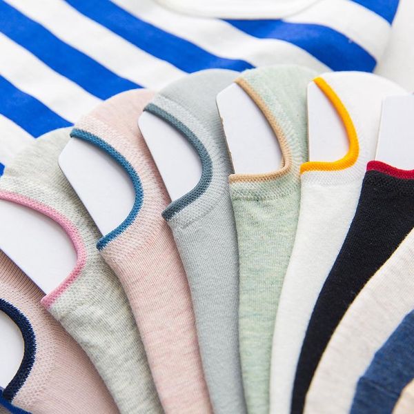 boat socks women's cotton shallow socks college korean spring and summer thin socks colorful edge solid color anti-slip bbymou, Black
boat socks women's cotton shallow socks college korean spring and summer thin socks colorful edge solid color anti-slip bbymou, Black