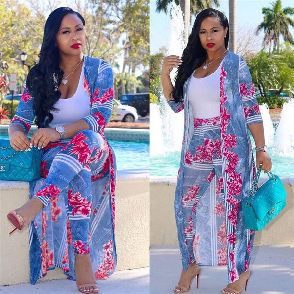 clothing set digital print long coat cape fashion casual suits plus size women clothes women 2 piece, Gray
clothing set digital print long coat cape fashion casual suits plus size women clothes women 2 piece, Gray