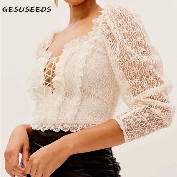 white shirts autumn vintage blouse women puff sleeve shirt elegant square neck lace blouse lace up patchwork slim 2020
white shirts autumn vintage blouse women puff sleeve shirt elegant square neck lace blouse lace up patchwork slim 2020