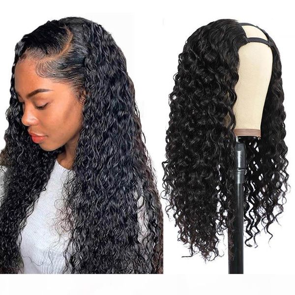 kinky curly u part wig human hair for black women remy hair can be permed dye brazilian u part wig easy to wear, Black;brown
kinky curly u part wig human hair for black women remy hair can be permed dye brazilian u part wig easy to wear, Black;brown