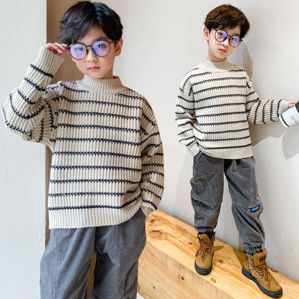 mink 2020 winter pullover boys' autumn new middle school kids' plush sweater, Blue
mink 2020 winter pullover boys' autumn new middle school kids' plush sweater, Blue