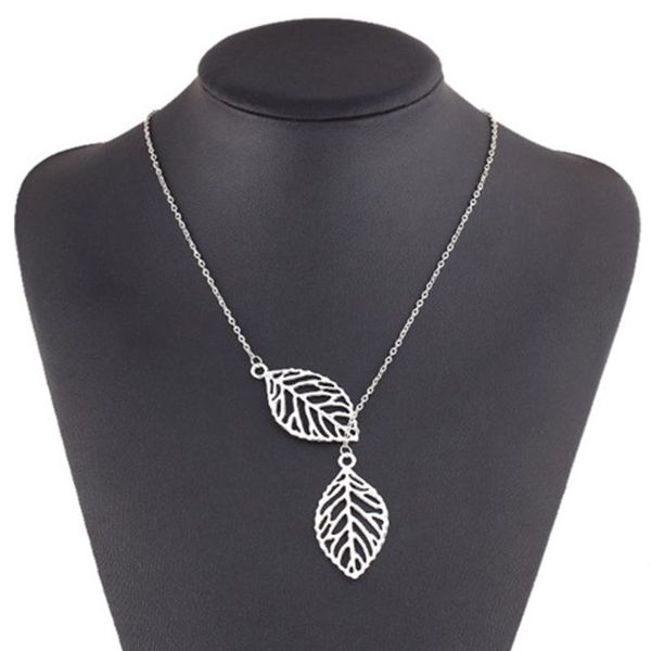 leaf series-simple leaf necklace pearl short clavicle chain geometric pattern pendant necklace women's ornament jewelry, Silver
leaf series-simple leaf necklace pearl short clavicle chain geometric pattern pendant necklace women's ornament jewelry, Silver