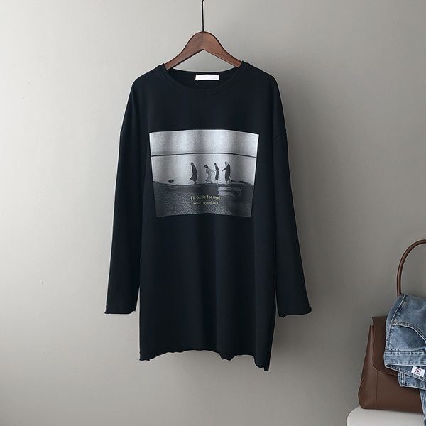 new 2021 spring o-neck t shirts long sleeve 100% cotton material print boyfriend style loose women white tees b927
new 2021 spring o-neck t shirts long sleeve 100% cotton material print boyfriend style loose women white tees b927
