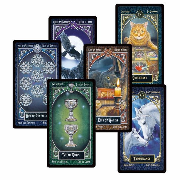 2019 интимная карты таро английский испанский французский немецкий версия таинственная животных магия гадание карты игры настольная игра bby 
2019 интимная карты таро английский испанский французский немецкий версия таинственная животных магия гадание карты игры настольная игра bby