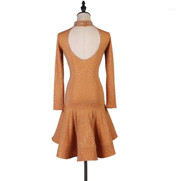 stage wear brown women latin dance dresses for sale salsa costumes clothes dancing dress competition costumes1, Black;red
stage wear brown women latin dance dresses for sale salsa costumes clothes dancing dress competition costumes1, Black;red