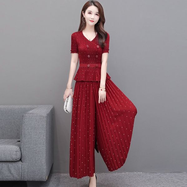 carhs broad temperament w noble two leg suit women 2020 summer new wide fit pantsshirt slim piece pants short sleeve wave point chiffon shir, Gray
carhs broad temperament w noble two leg suit women 2020 summer new wide fit pantsshirt slim piece pants short sleeve wave point chiffon shir, Gray