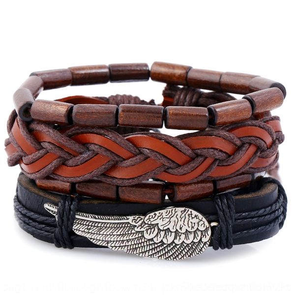 td6il ветер ветер тканой сплав braceletwing костюм многослойных мужские простой простой сплетенный кожаный браслет сплав diy браслет bracele, Golden;silver
td6il ветер ветер тканой сплав braceletwing костюм многослойных мужские простой простой сплетенный кожаный браслет сплав diy браслет bracele, Golden;silver