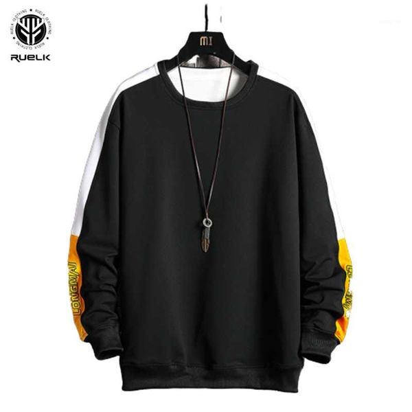 ruelk 2020 spring and autumn fashion sweatshirt men's hip hop patchwork long sleeve pullover contrast sweatshirt m-4xl1, Black
ruelk 2020 spring and autumn fashion sweatshirt men's hip hop patchwork long sleeve pullover contrast sweatshirt m-4xl1, Black