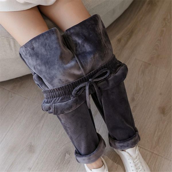 fashion new style thickened imitation winter warm pants corduroy casual slim women's pants sports skin-friendly, Black;white
fashion new style thickened imitation winter warm pants corduroy casual slim women's pants sports skin-friendly, Black;white