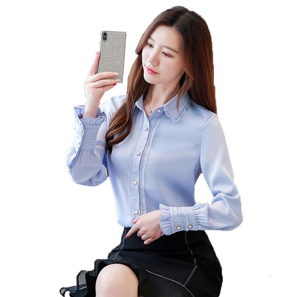 2021 chiffon female shirts ladies spring loose long color doll girl blouse r106 a5qv, White
2021 chiffon female shirts ladies spring loose long color doll girl blouse r106 a5qv, White