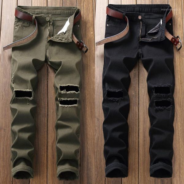 men's jeans ly designer men slim fit stretch destroyed ripped plus size 29-40 hip hop streetwear brand long pants1, Blue
men's jeans ly designer men slim fit stretch destroyed ripped plus size 29-40 hip hop streetwear brand long pants1, Blue
