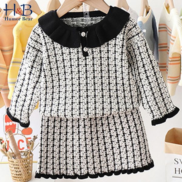 humor bear girls clothes suit autumn winter new plaid doll collar girls sweater+skirt sets baby kids children girls clothing y1107, White
humor bear girls clothes suit autumn winter new plaid doll collar girls sweater+skirt sets baby kids children girls clothing y1107, White