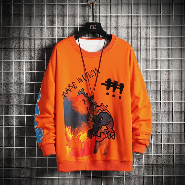 mens crewneck sweatshirt oversized printed japanese streetwear harajuku anime orange hoodie men sweatshirts, Black
mens crewneck sweatshirt oversized printed japanese streetwear harajuku anime orange hoodie men sweatshirts, Black
