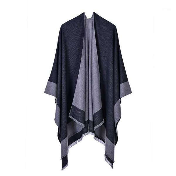 scarves tassel women's outdoor neck warmer scarf shawl girls outerwear cape ski head wraps1, Blue;gray
scarves tassel women's outdoor neck warmer scarf shawl girls outerwear cape ski head wraps1, Blue;gray