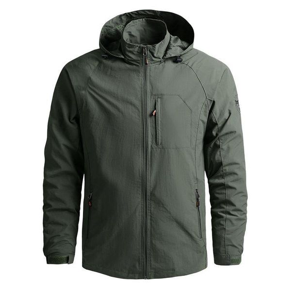 men's jackets hooded jacket men spring autumn coats mountaineering quick-drying windbreaker outdoor size m-5xl, Black;brown
men's jackets hooded jacket men spring autumn coats mountaineering quick-drying windbreaker outdoor size m-5xl, Black;brown