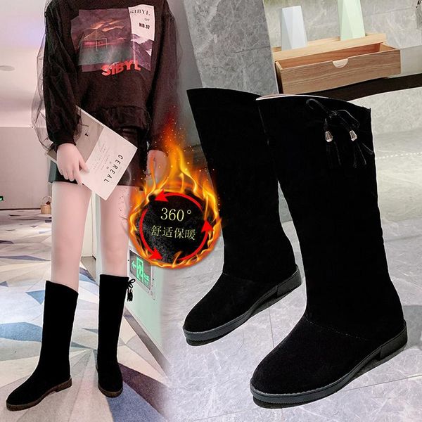 brand women's shoes autumn boots boots-women winter footwear round toe fashion ladies rubber 2020 rock low mid calf, Black
brand women's shoes autumn boots boots-women winter footwear round toe fashion ladies rubber 2020 rock low mid calf, Black