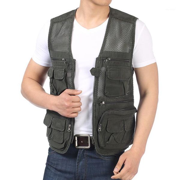 man casual vest with multi pocket waistcoat male cotton gilet for men crochet net cotton vests mens herringbone weskit leisure1, Black;white
man casual vest with multi pocket waistcoat male cotton gilet for men crochet net cotton vests mens herringbone weskit leisure1, Black;white