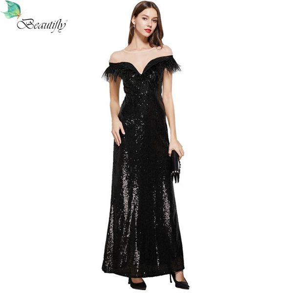 party dresses 2021 maxi elegant sequin fashion black feathers dress prom long-length celebritydress, White;black
party dresses 2021 maxi elegant sequin fashion black feathers dress prom long-length celebritydress, White;black