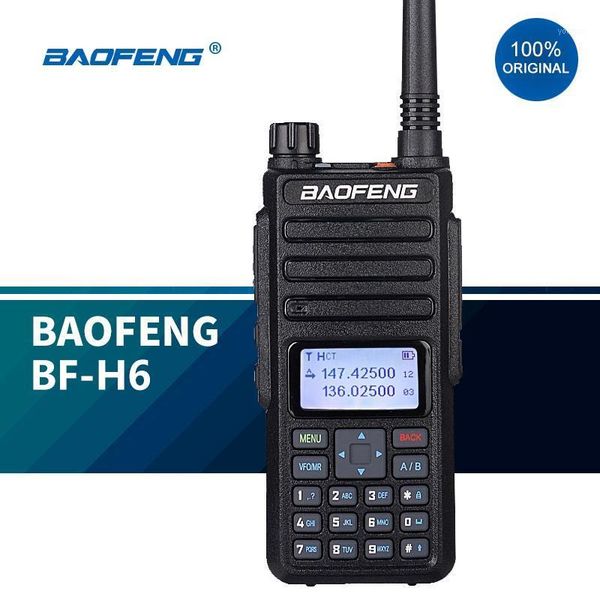 baofeng bf-h6 walkie talkie 10km 10w ham radios hf transceiver 136-174&400-520mhz transmitter 2200mah two way radio dual band1
baofeng bf-h6 walkie talkie 10km 10w ham radios hf transceiver 136-174&400-520mhz transmitter 2200mah two way radio dual band1