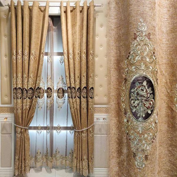 custom curtains european chenille thicken shading embroidered yellow livingroom bedroom cloth blackout curtain tulle drape m7451
custom curtains european chenille thicken shading embroidered yellow livingroom bedroom cloth blackout curtain tulle drape m7451