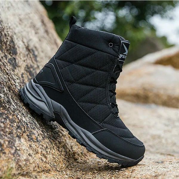 snow boots мужская зимняя обувь водонепроницаемая обувь открытый альпинизм обувь ботильоны теплота и velvet zapatos de hombre, Black
snow boots мужская зимняя обувь водонепроницаемая обувь открытый альпинизм обувь ботильоны теплота и velvet zapatos de hombre, Black